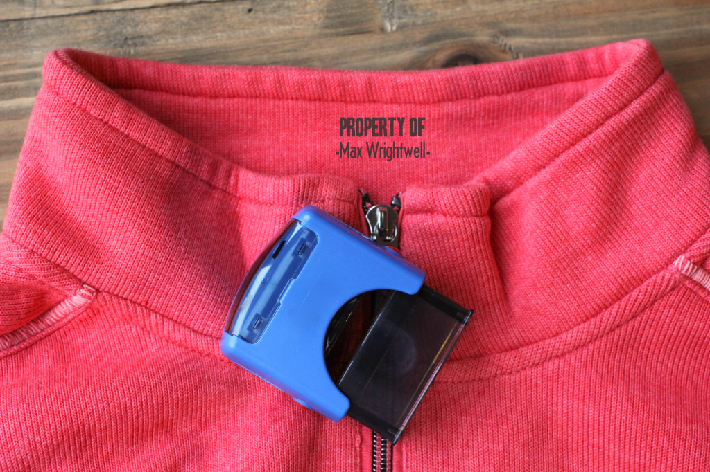 This Belongs To Personalized Self Inking Fabric Stamp Kit 2712 Designs