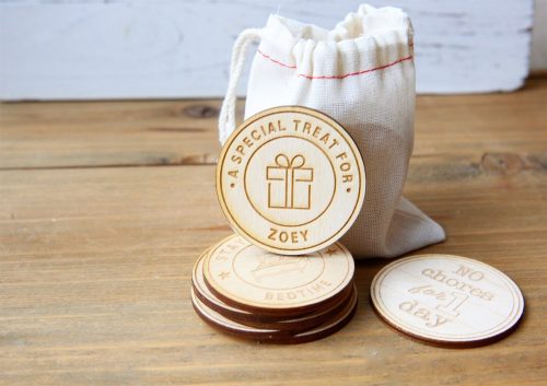 Personalized Kids Reward Tokens