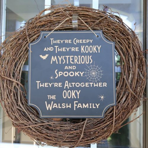 Halloween Sign