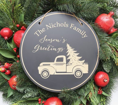 Season's Greetings Sign
