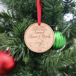 Engaged Ornament - Sparkle