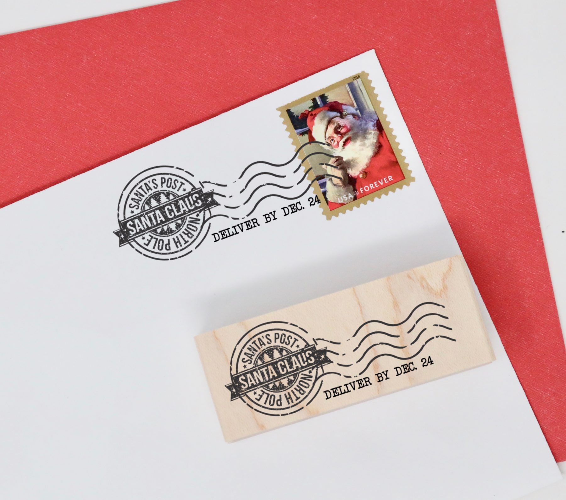 Santa Postmark Stamp 2712 Designs