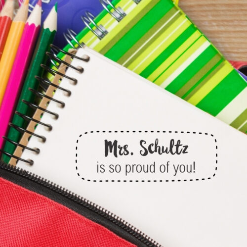 Proud Of You | Teacher Stamp