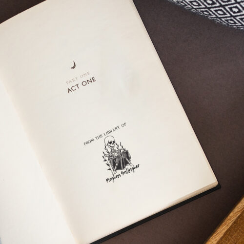 Skeleton | Book Stamp (G)