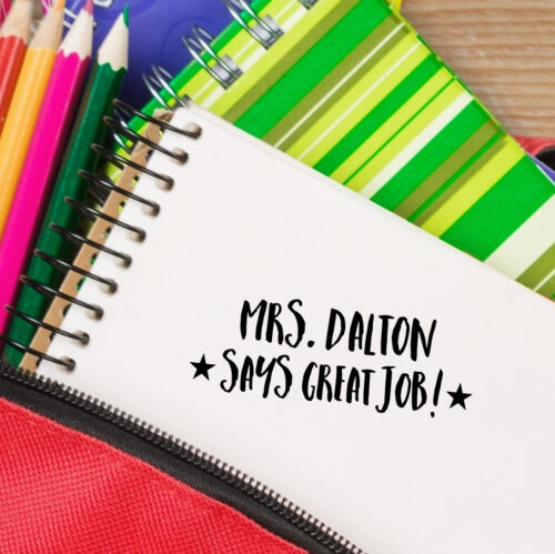 Stars-Great Job | Teacher Stamp