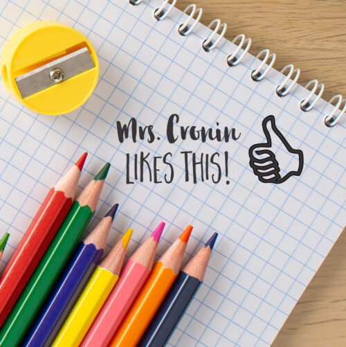 Thumbs Up | Teacher Stamp