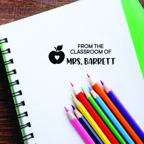 Classroom Apple | Teacher Stamp