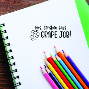 Grape Job | Teacher Stamp